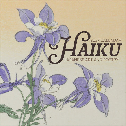 Haiku Japanese Art and Poetry 2027 Calendar
