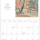 Haiku Japanese Art and Poetry 2027 Calendar example month 2