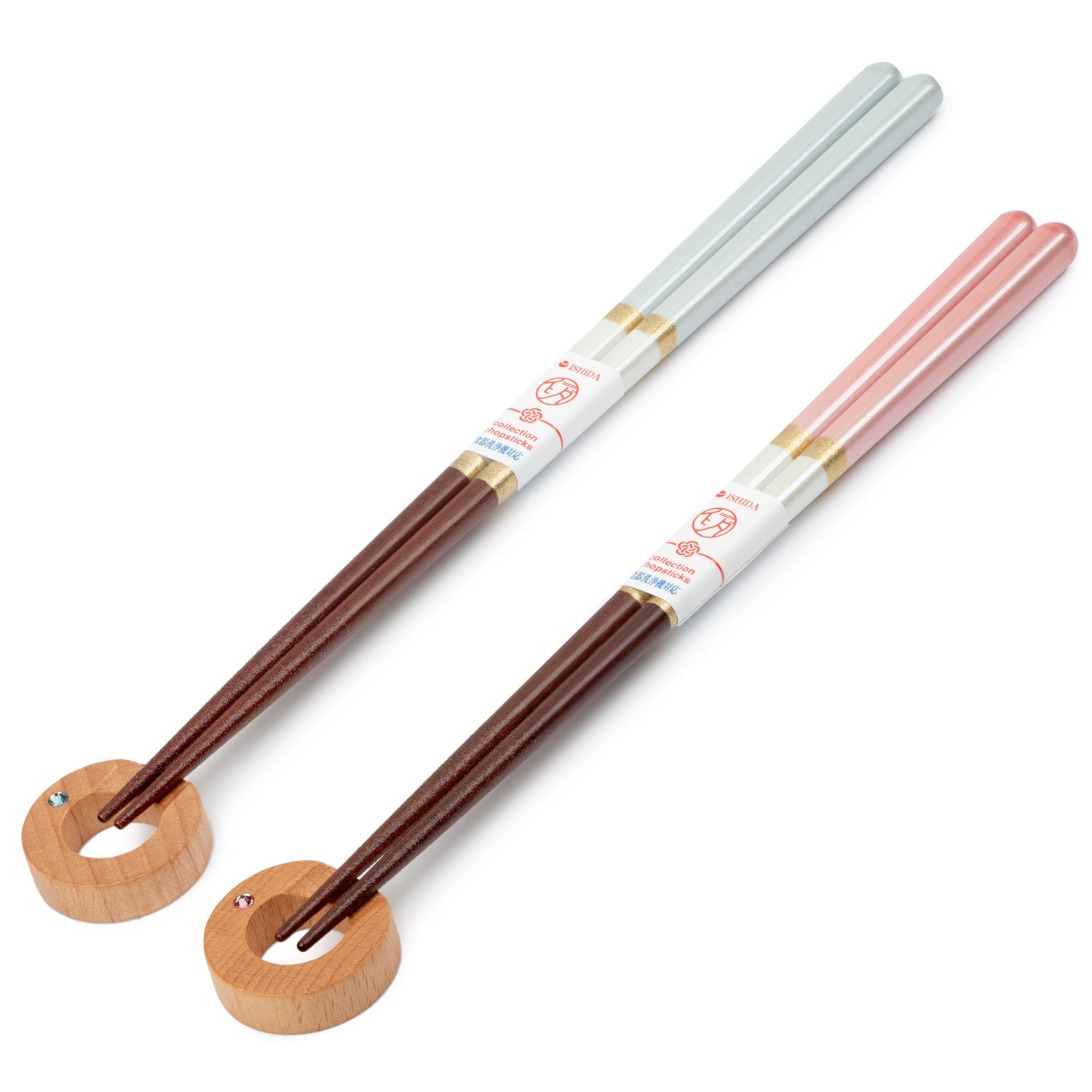 Happy Wedding Japanese Chopstick Gift Set angle