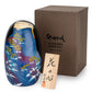 Heart of Flowers Japanese Kokeshi Doll and gift box