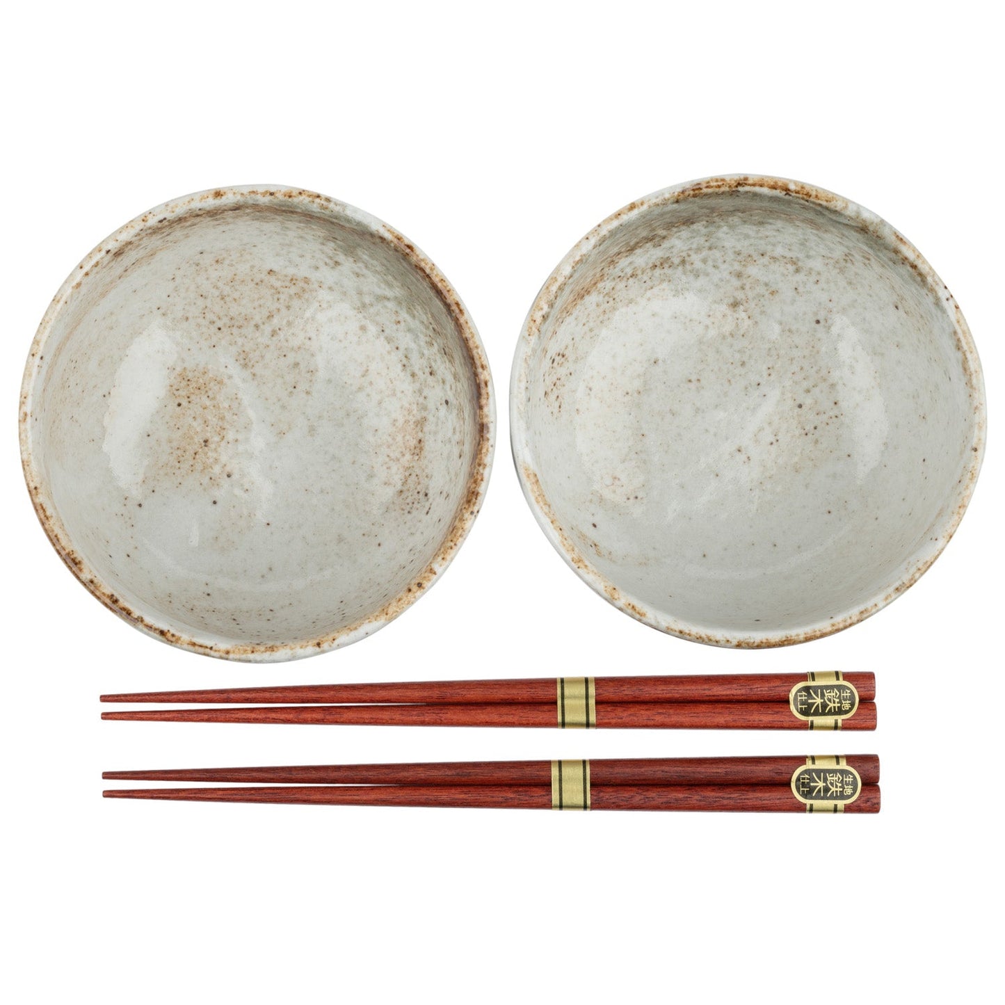 Yukishino Japanese Bowl and Chopstick Gift Set