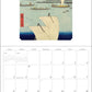 Hiroshige 2027 Japanese Wall Calendar example page 4
