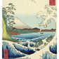 Hiroshige Keepsake Box 72 Japanese Postcards example 1