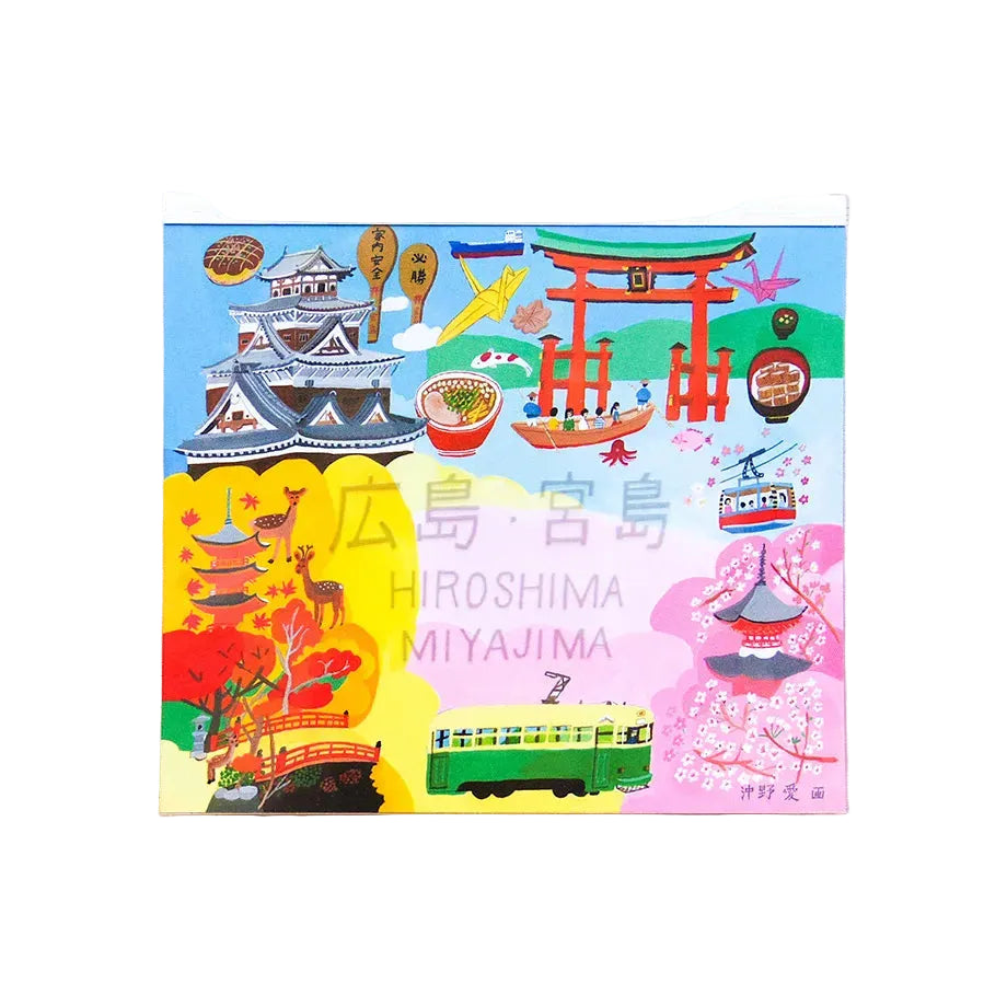 Hiroshima Miyajima Small Japanese Memo Pad
