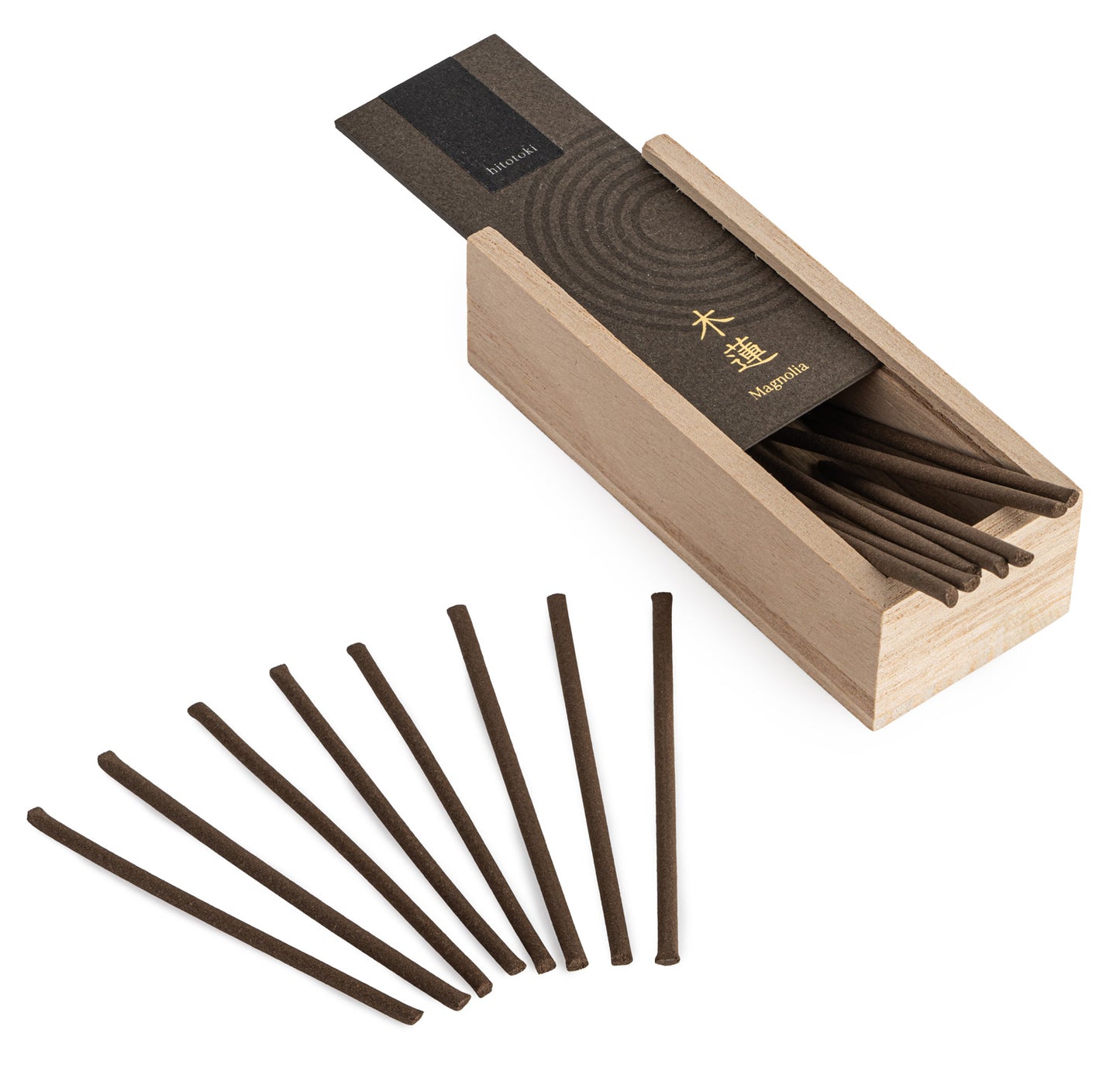 Hitotoki Magnolia Premium Japanese Incense inside