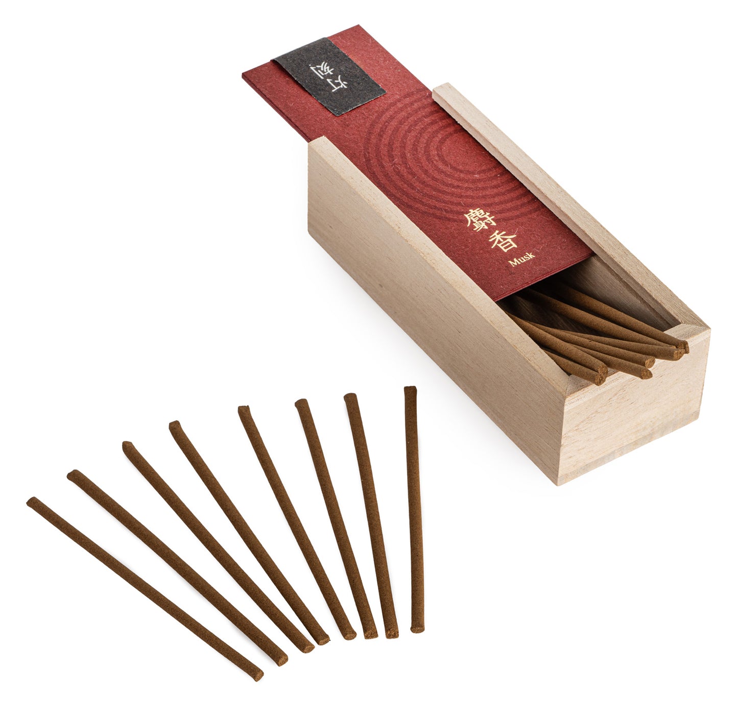 Hitotoki Musk Premium Japanese Incense inside