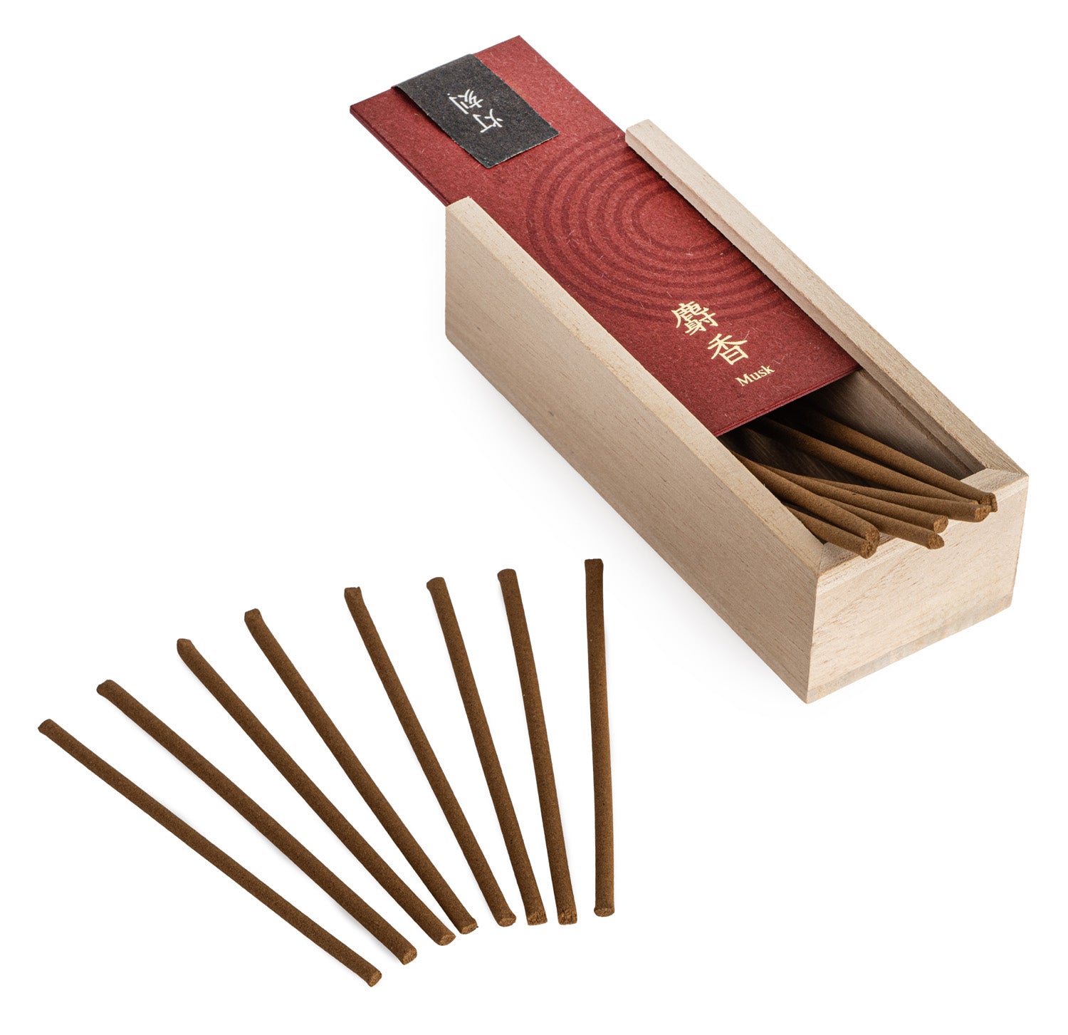 Hitotoki Musk Premium Japanese Incense inside
