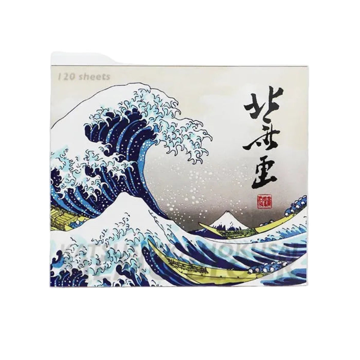 Hokusai Small Japanese Memo Pad