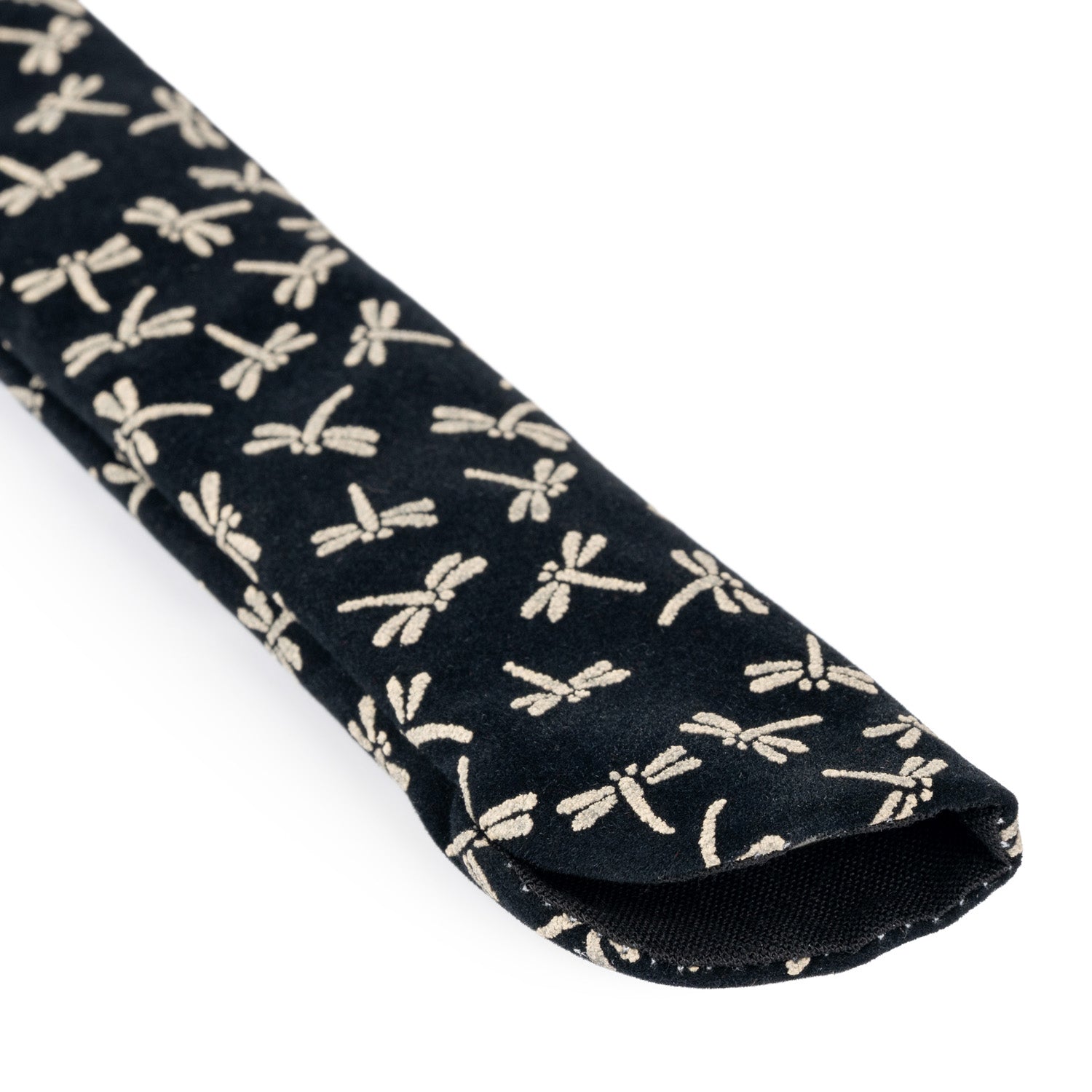 Inden Style Dragonfly Japanese Folding Fan Case detail