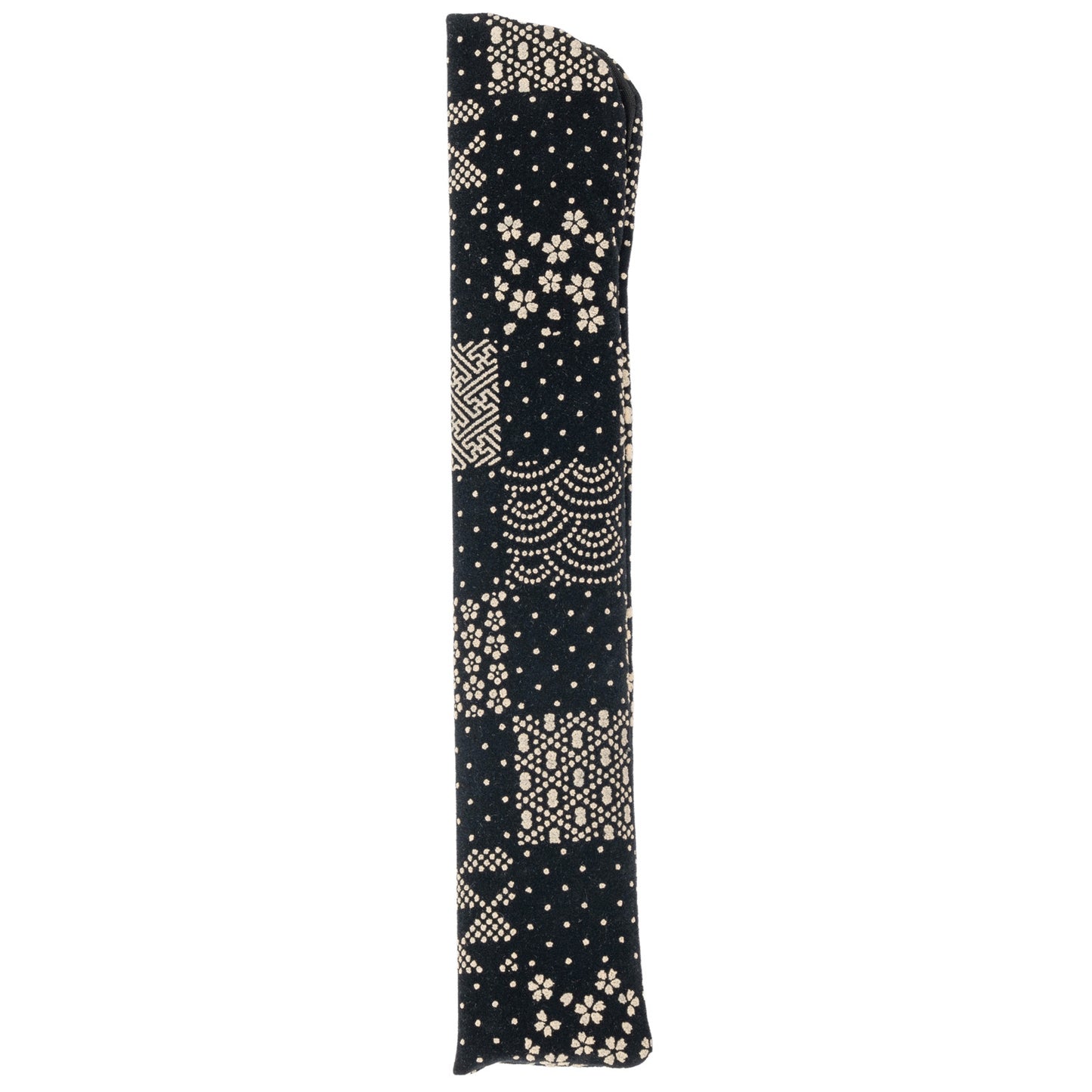 Inden Style Patchwork Japanese Folding Fan Case