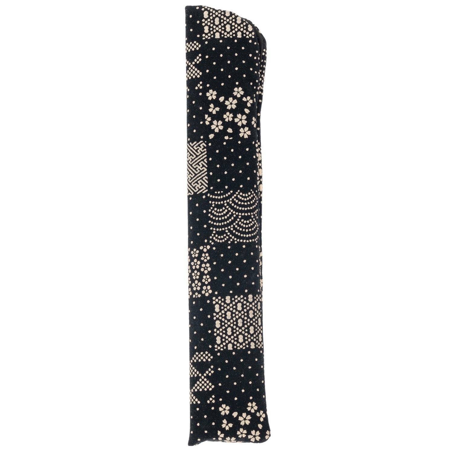 Inden Style Patchwork Japanese Folding Fan Case