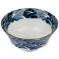 Indigo Blue Wave Japanese Ramen Bowl open