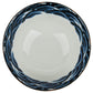 Indigo Blue Wave Japanese Ramen Bowl top