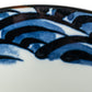 Indigo Blue Wave Japanese Ramen Bowl Set detail