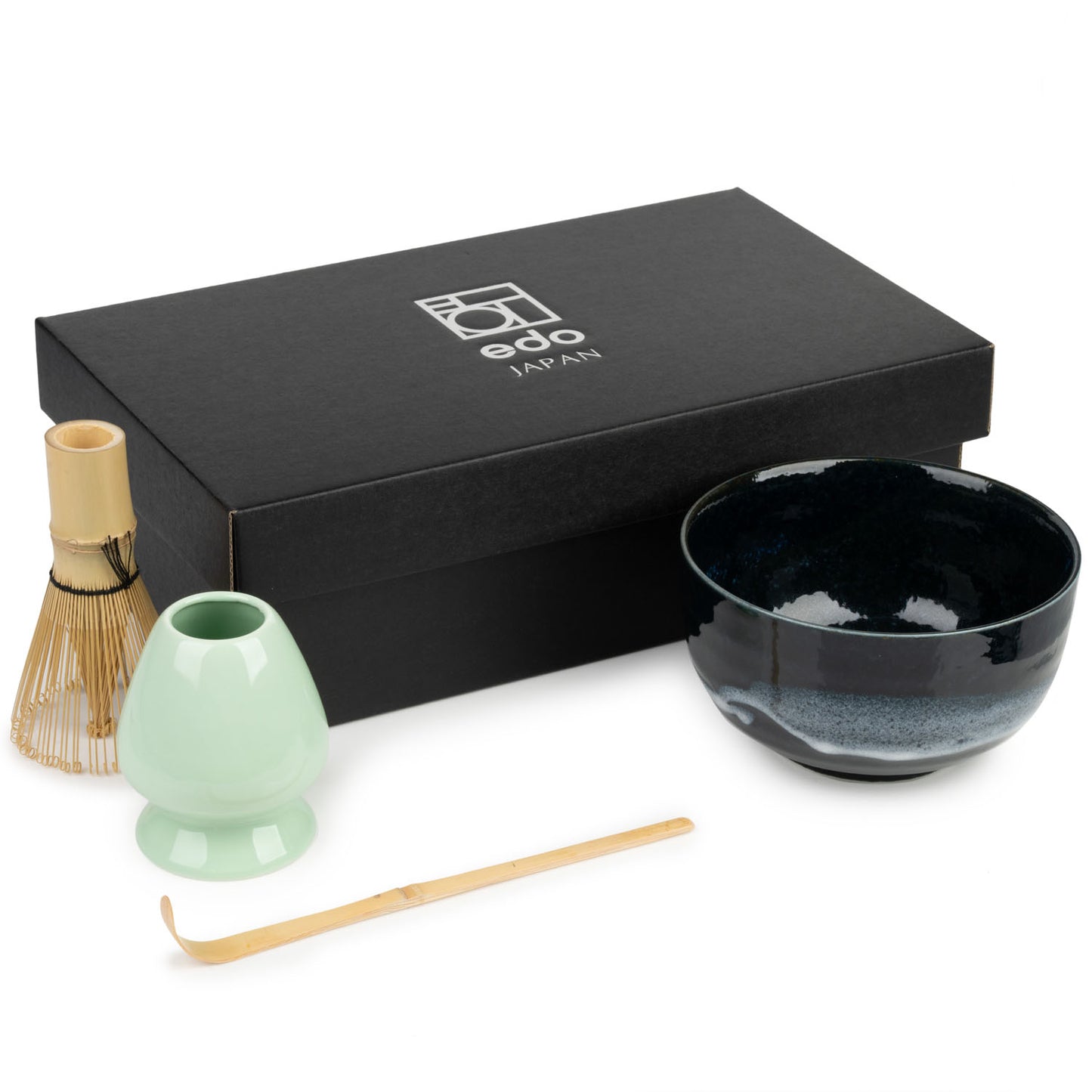 Izayoi Japanese Matcha Tea Bowl Gift Set and gift box