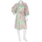 Jade Green Cherry Blossom Short Japanese Kimono