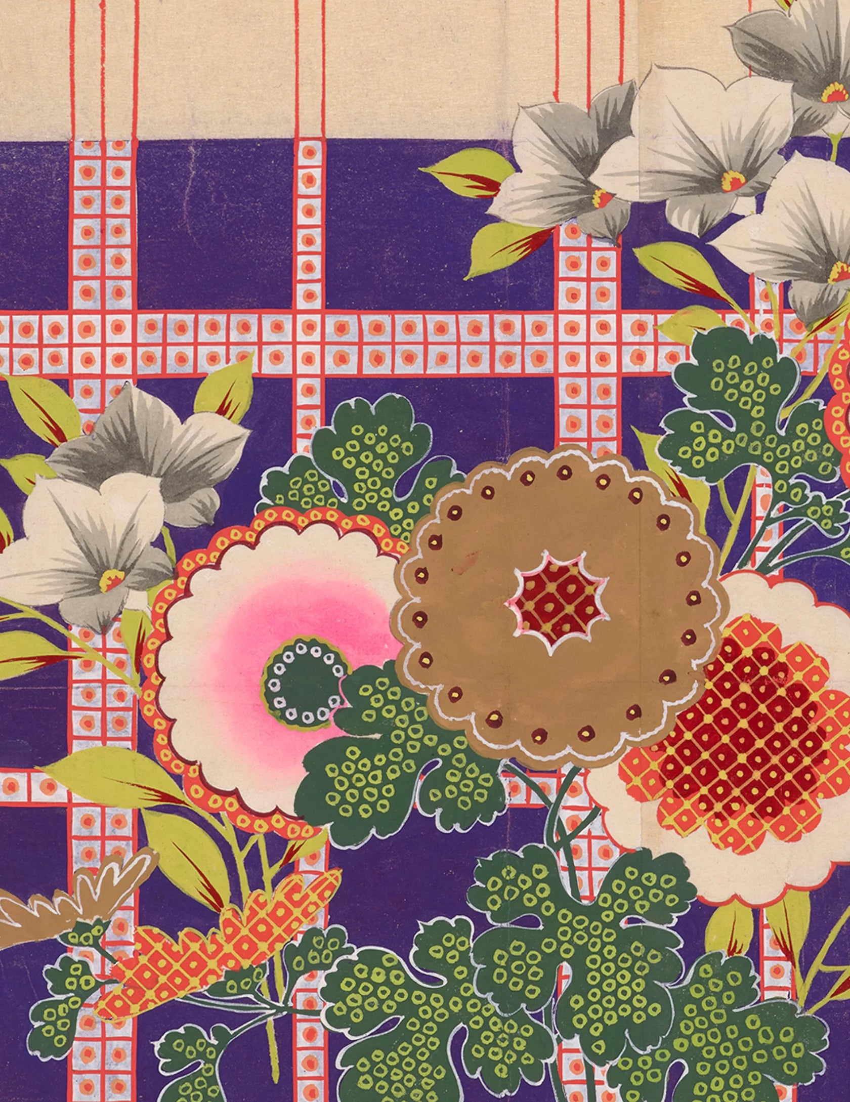 Japanese Decorative Designs Box 16 Notecards example 2