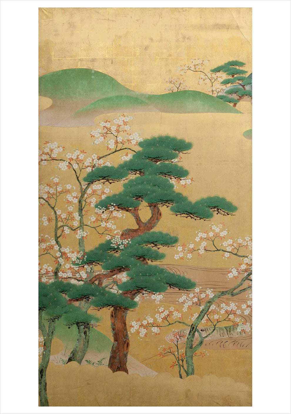 Japanese Landscape Greetings Card