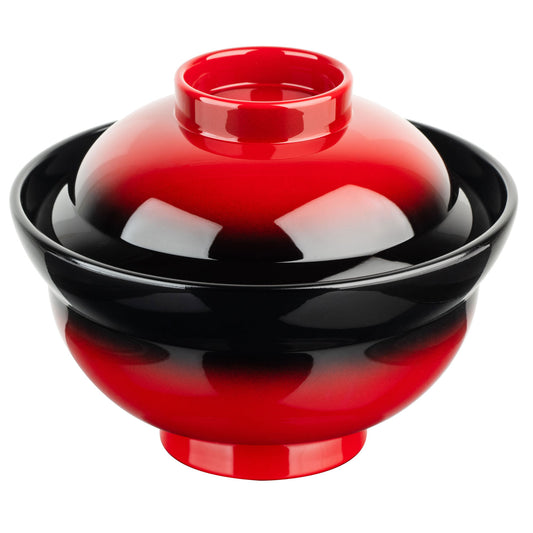 Kagami Large Japanese Lacquer Bowl and Lid
