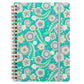 Kairakuen Garden Yuzen Washi Japanese Notebook top