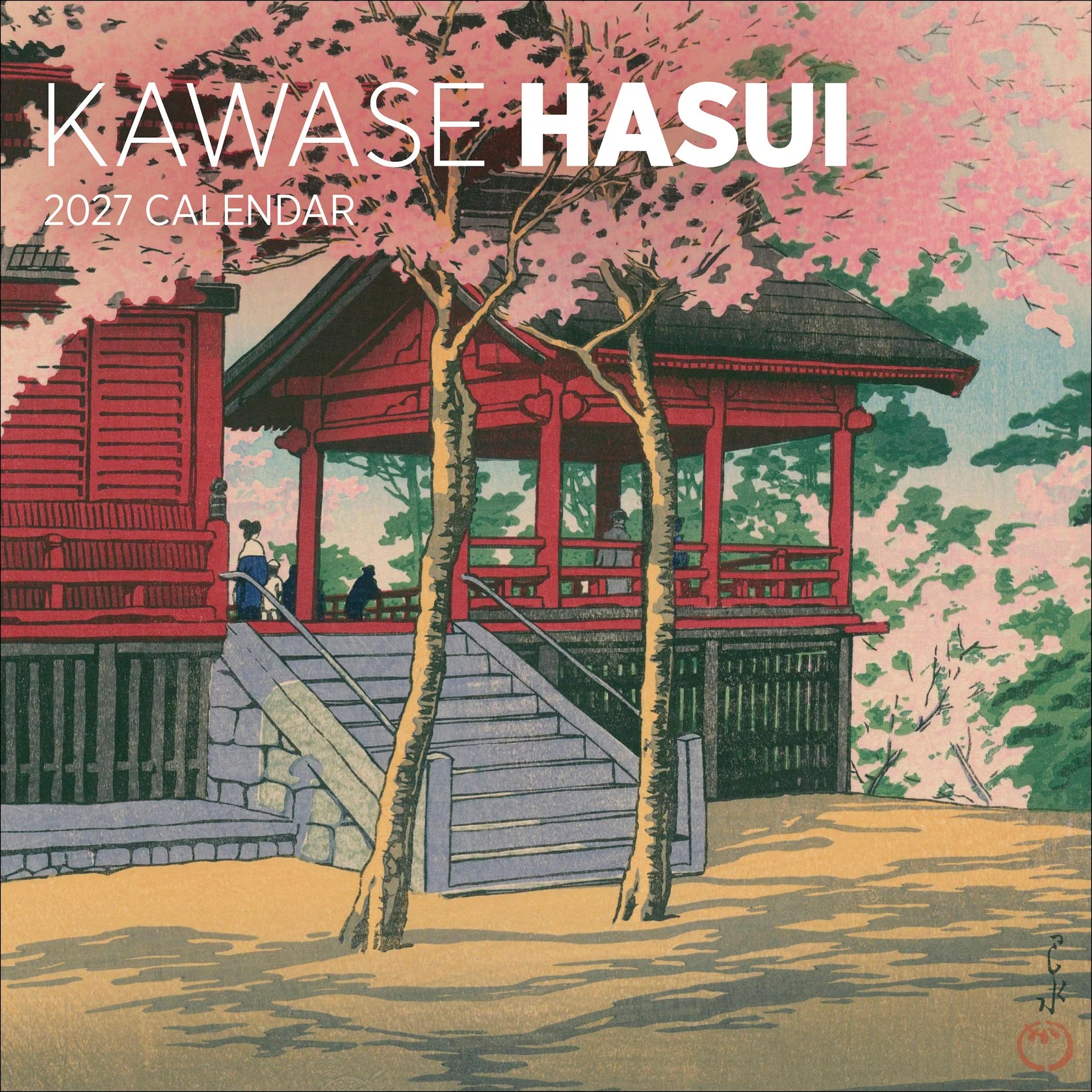 Kawase Hasui 2027 Japanese Wall Calendar