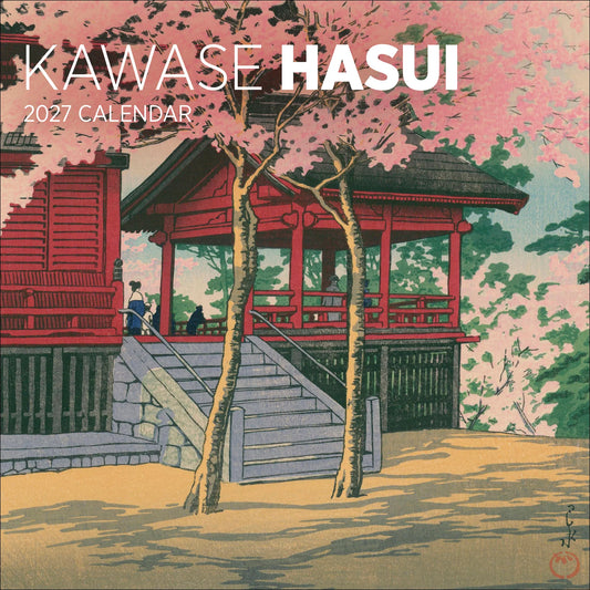 Kawase Hasui 2027 Japanese Wall Calendar