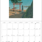 Kawase Hasui 2027 Japanese Wall Calendar example page 2