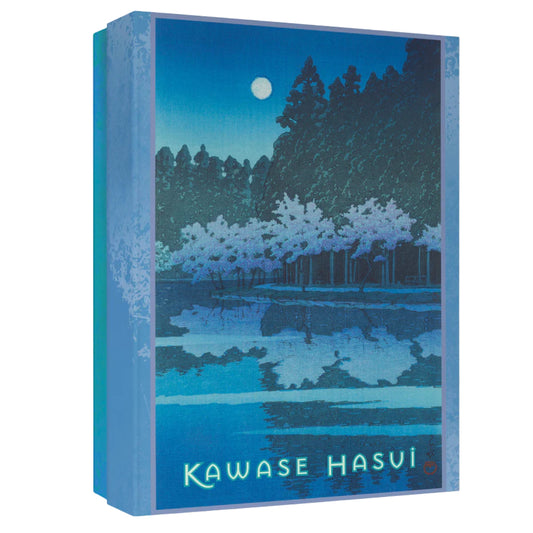 Kawase Hasui Box 20 Japanese Greetings Cards Front