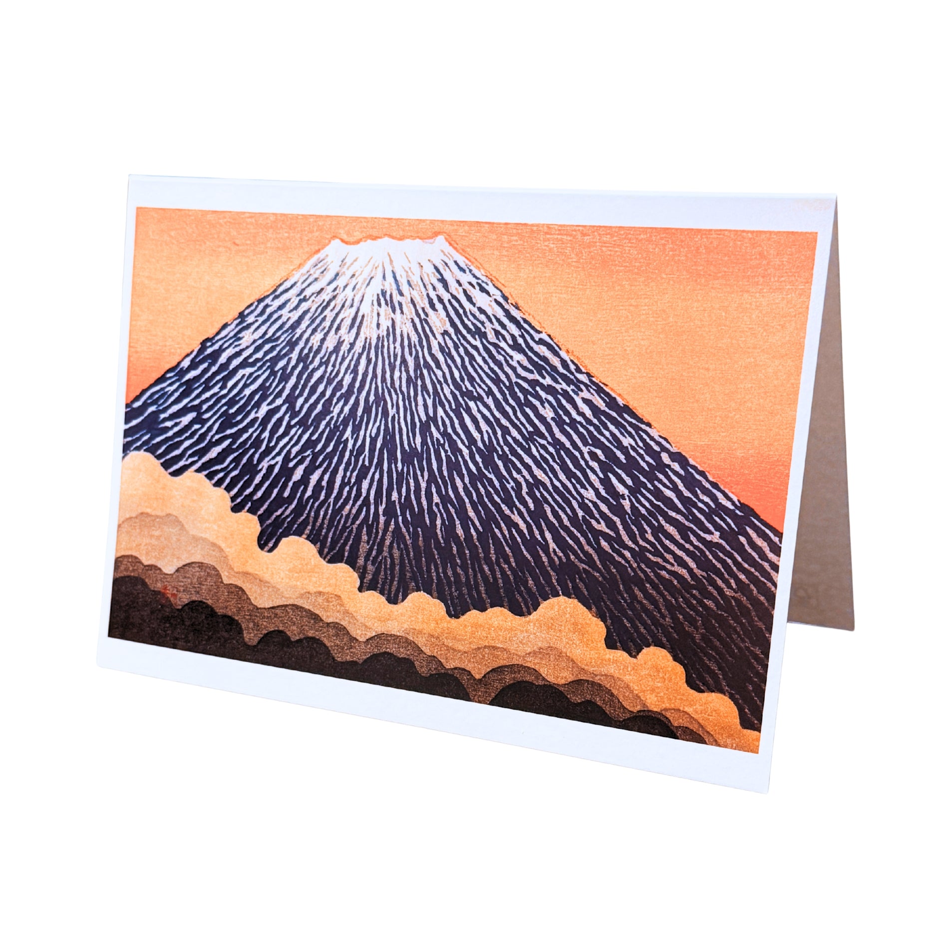 Kazuyuki Ohtsu Mount Fuji Japanese Notecard stand