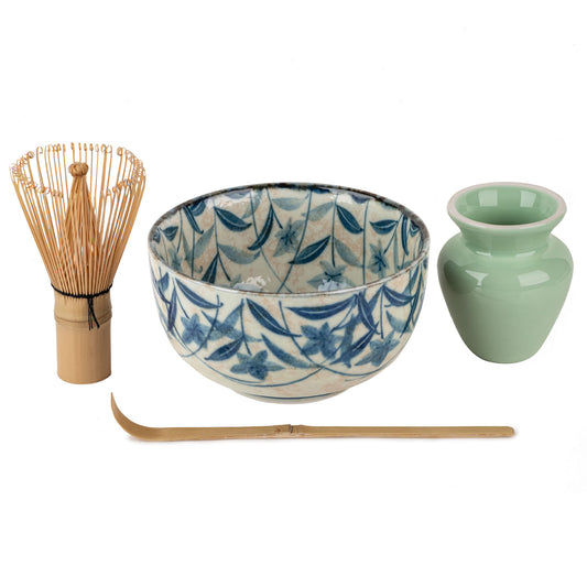 Kikyo Japanese Matcha Tea Bowl Gift Set