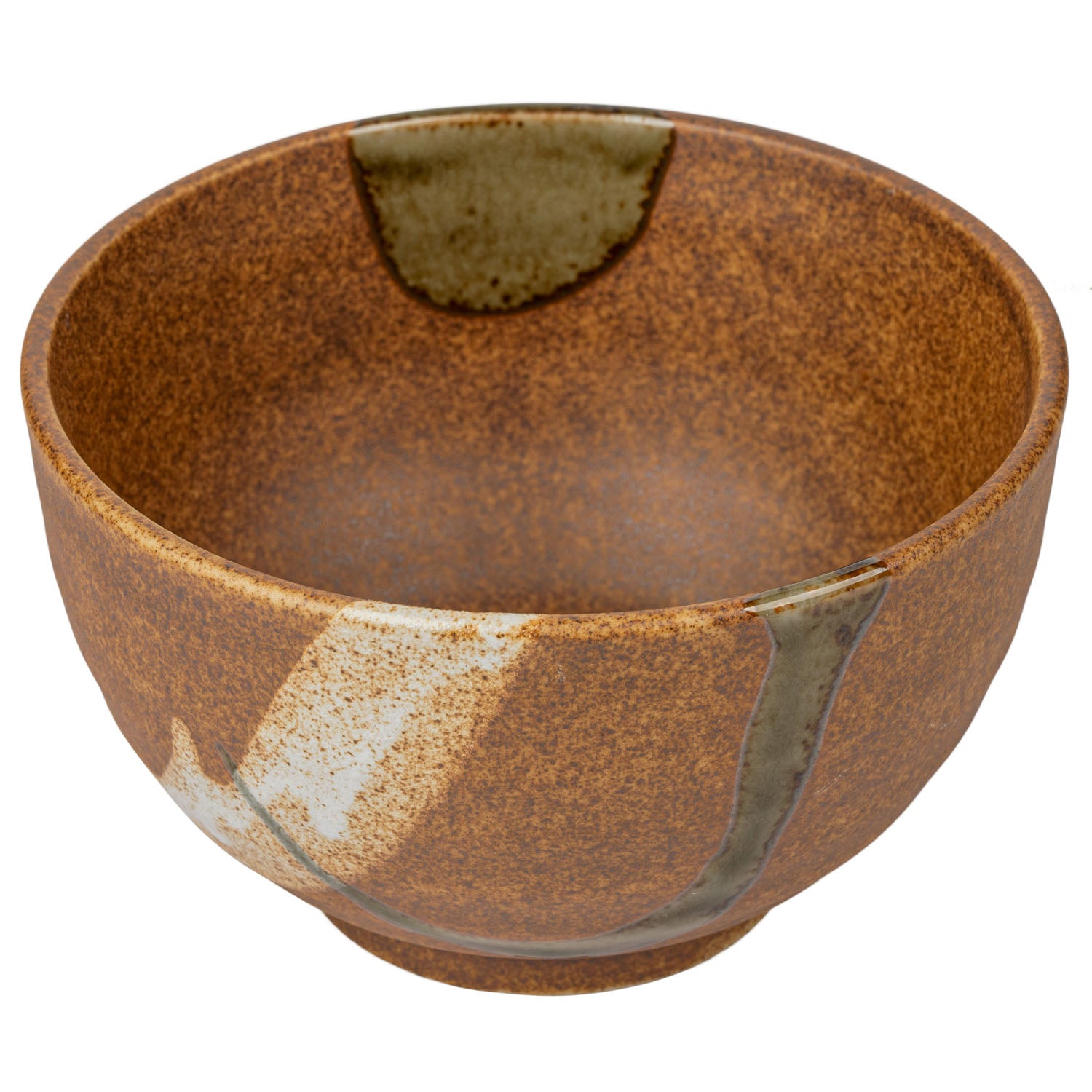 Kisoji Small Japanese Bowl angle