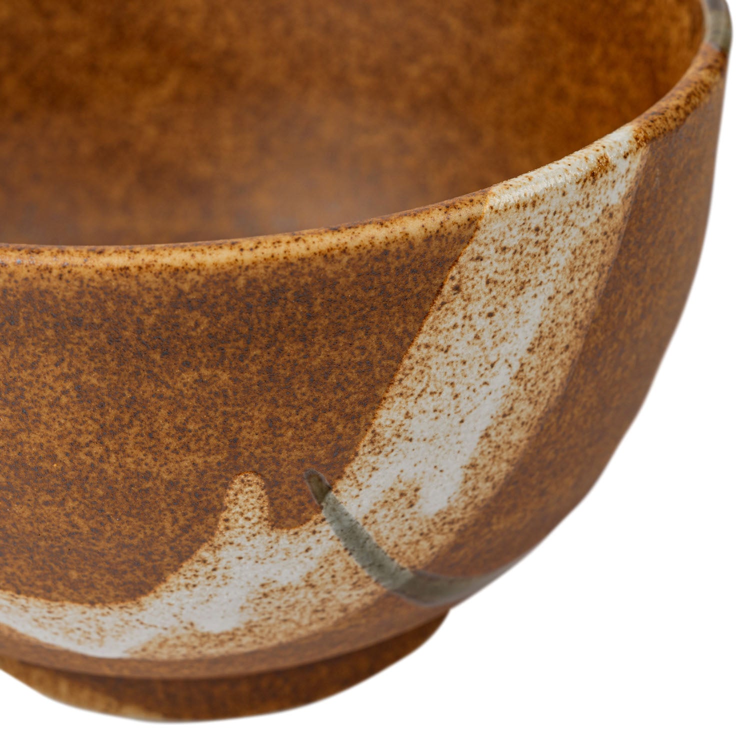 Kisoji Small Japanese Bowl detail 1