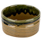 Kizeto Oribe Premium Japanese Matcha Tea Bowl open