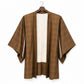 Kohaku Check Vintage Japanese Haori Jacket open