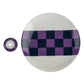 Komon Checkered Japanese Incense Holder Set holder and dish
