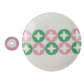 Komon Geometric Japanese Incense Holder Set holder and dish