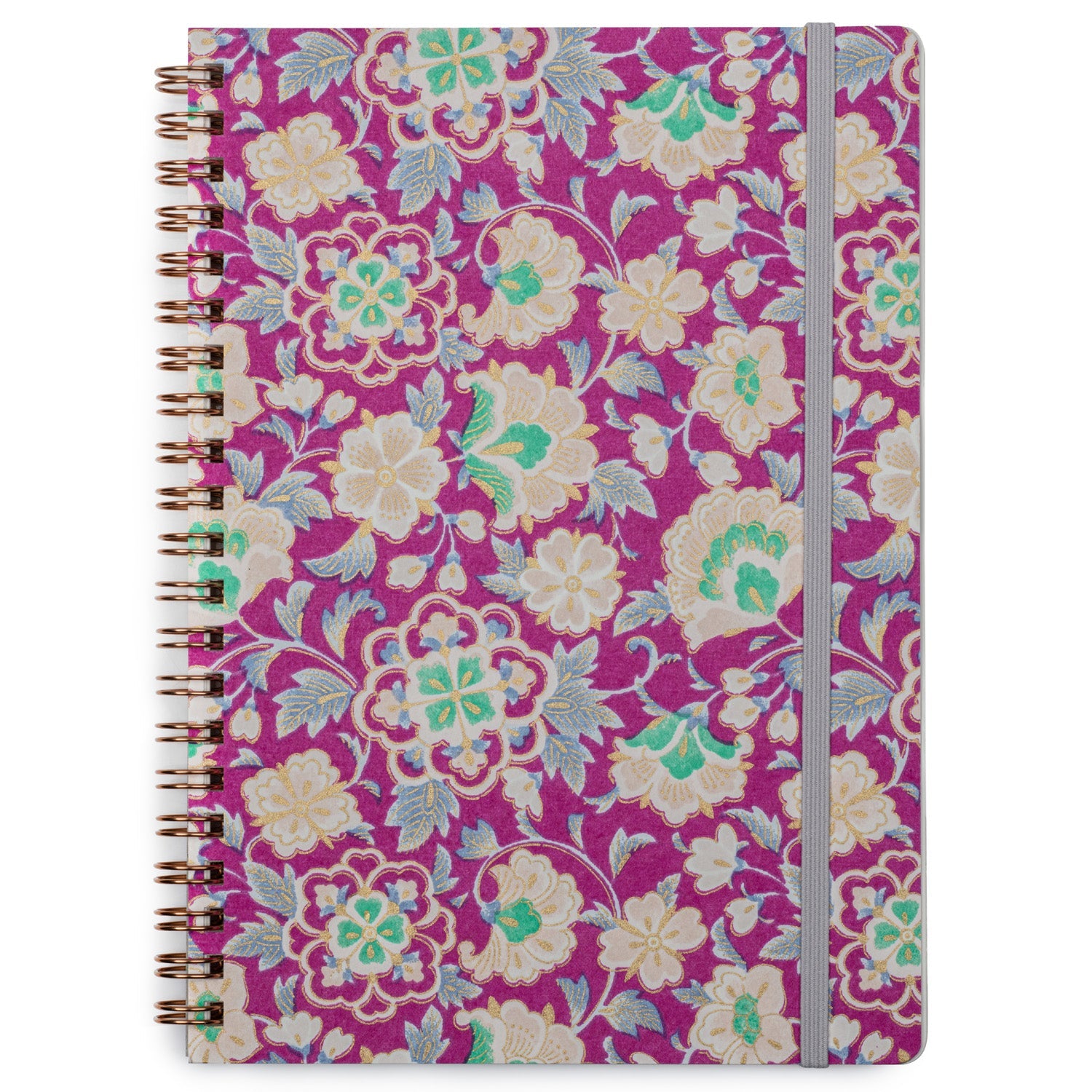 Korakuen Garden Yuzen Washi Japanese Notebook