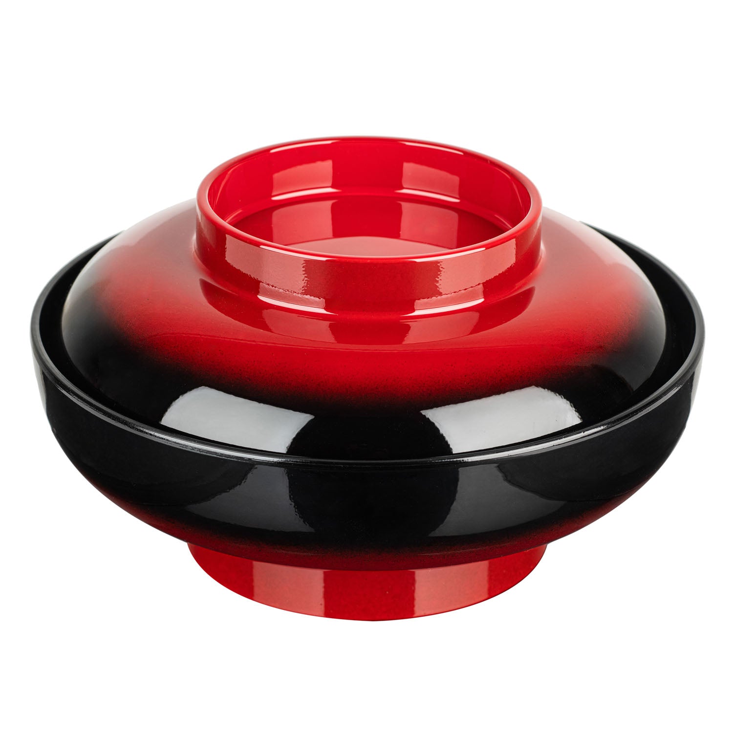 Kouya Large Japanese Lacquer Bowl and Lid