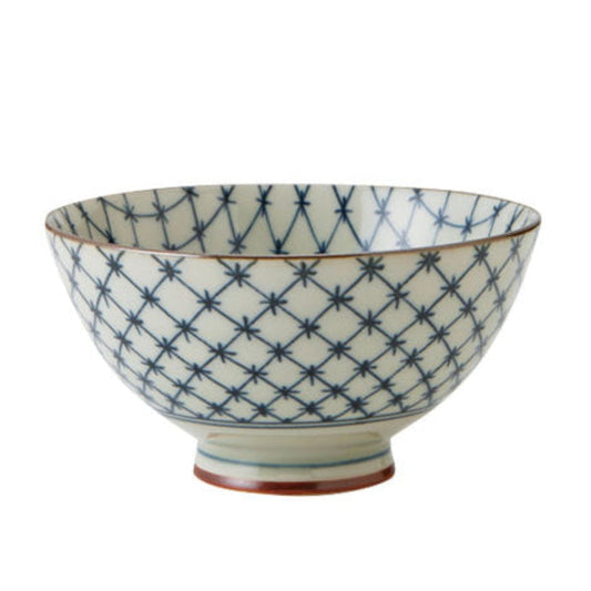 Kozome Jyuji Koushi Traditional Japanese Rice Bowl