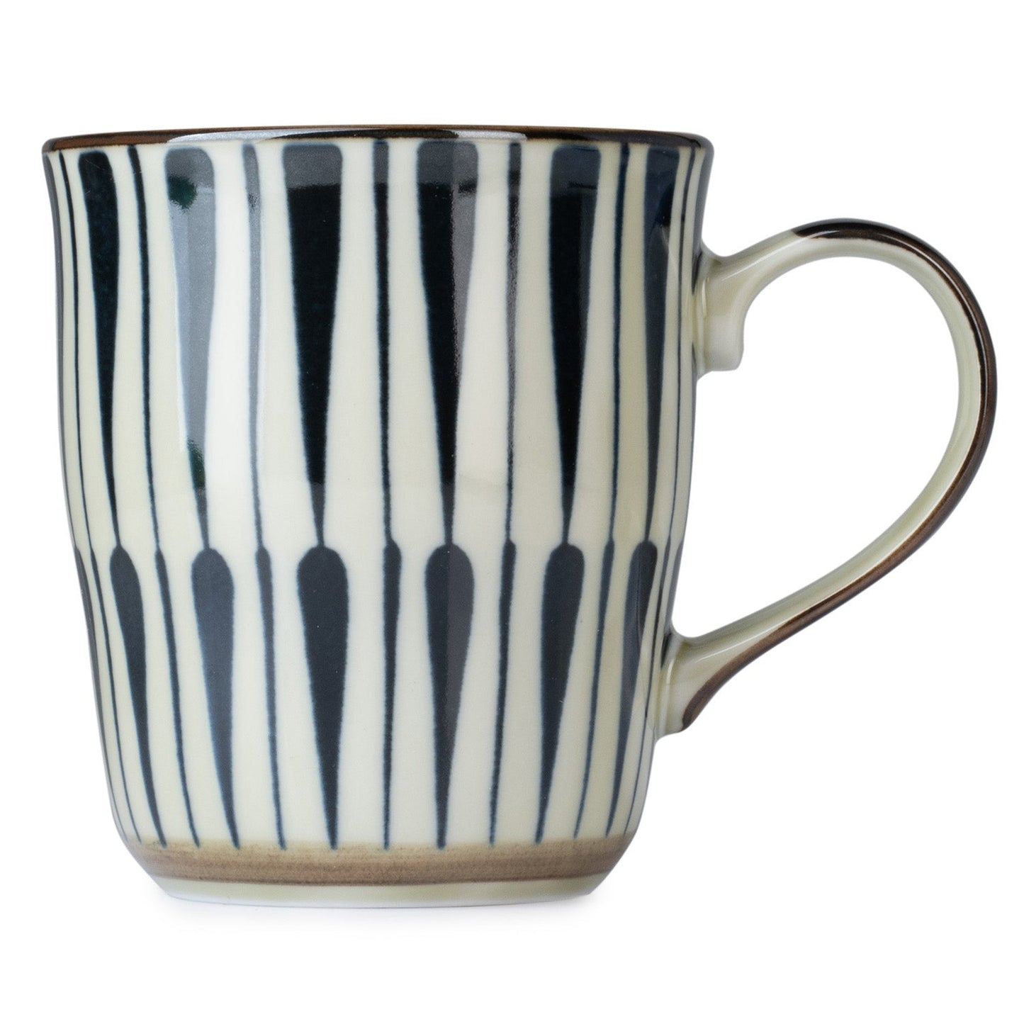Kozome Yaetokusa Japanese Ceramic Tea Cup side