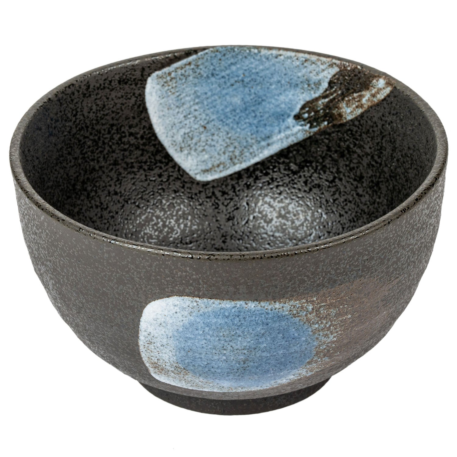 Kuro Suisho Japanese Matcha Bowl angle