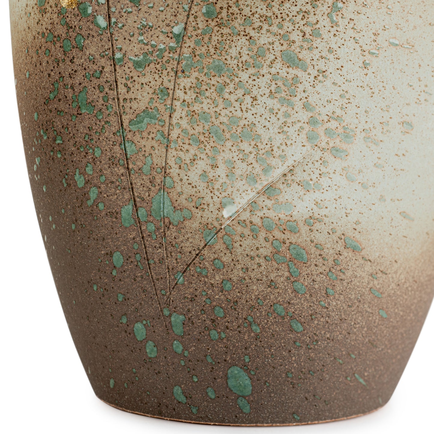 Kusabana Japanese Ceramic Vase detail bottom