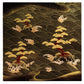 Large Matsushima 3 Tier Japanese Lacquer Box top