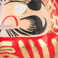 Large Red Japanese Daruma Doll Lucky God detail