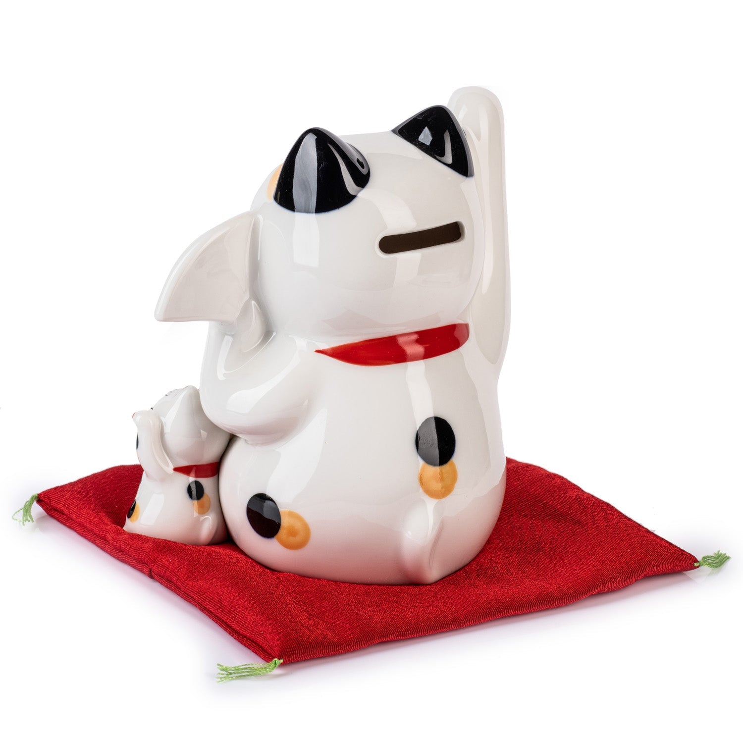 Large Super Good Luck Japanese Lucky Cat Set