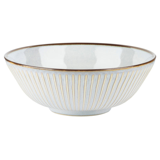 Light Grey Sendan Japanese Ramen Bowl