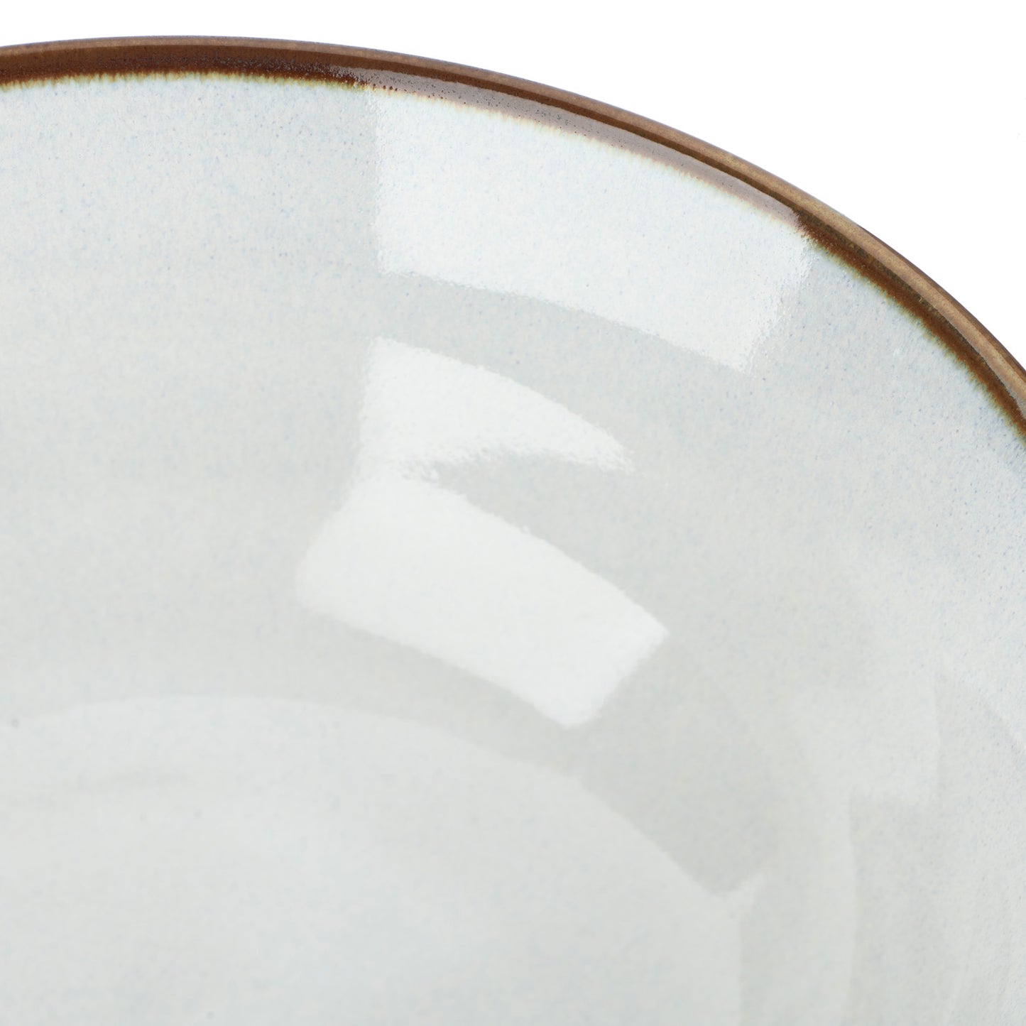 Light Grey Sendan Japanese Ramen Bowl detail