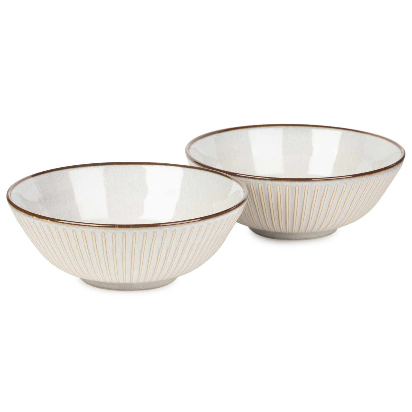 Light Grey Sendan Japanese Noodle Bowl Set