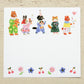 Little Fluffy Friends Small Japanese Memo Pad example 1