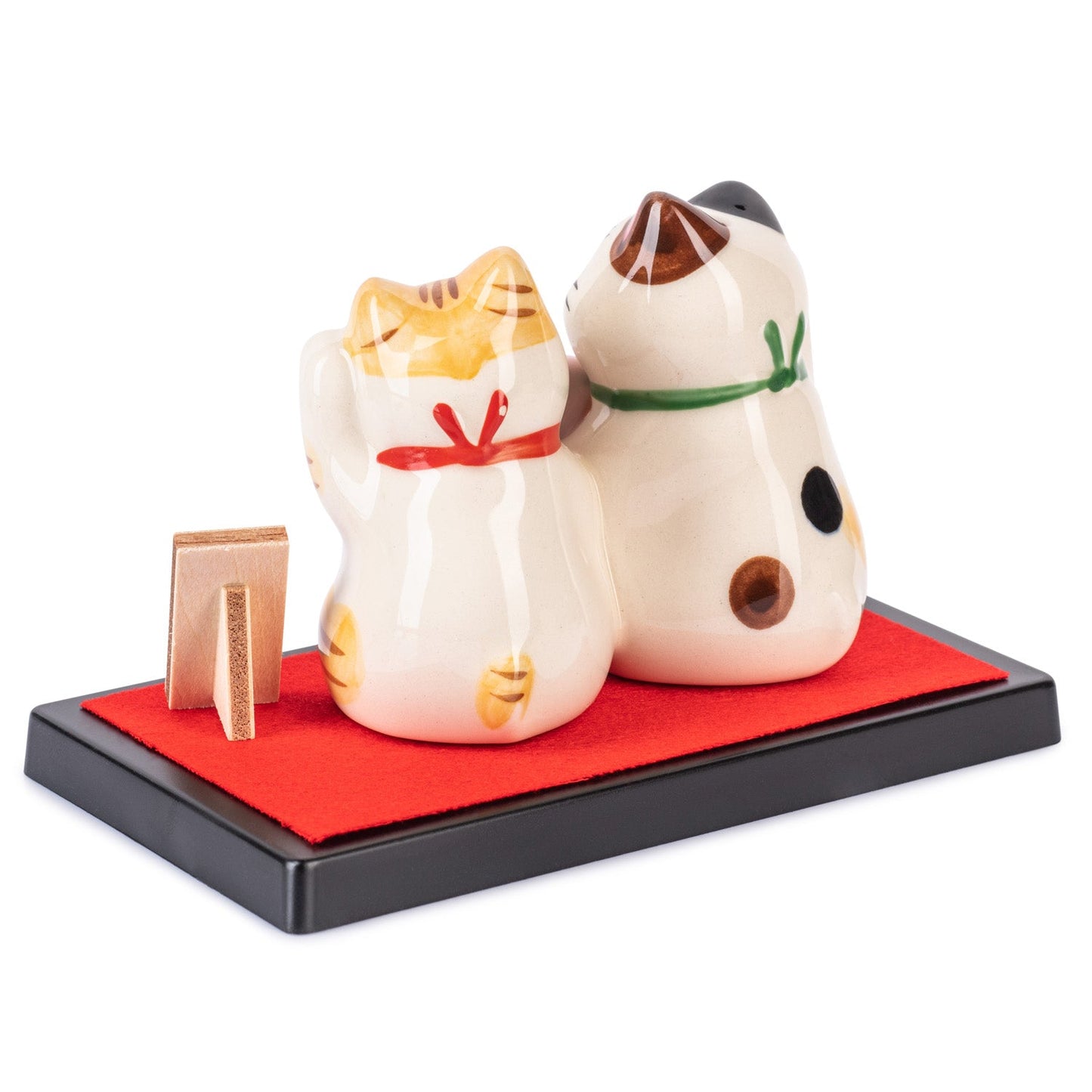 Loving Couple Japanese Lucky Cat Gift Set
